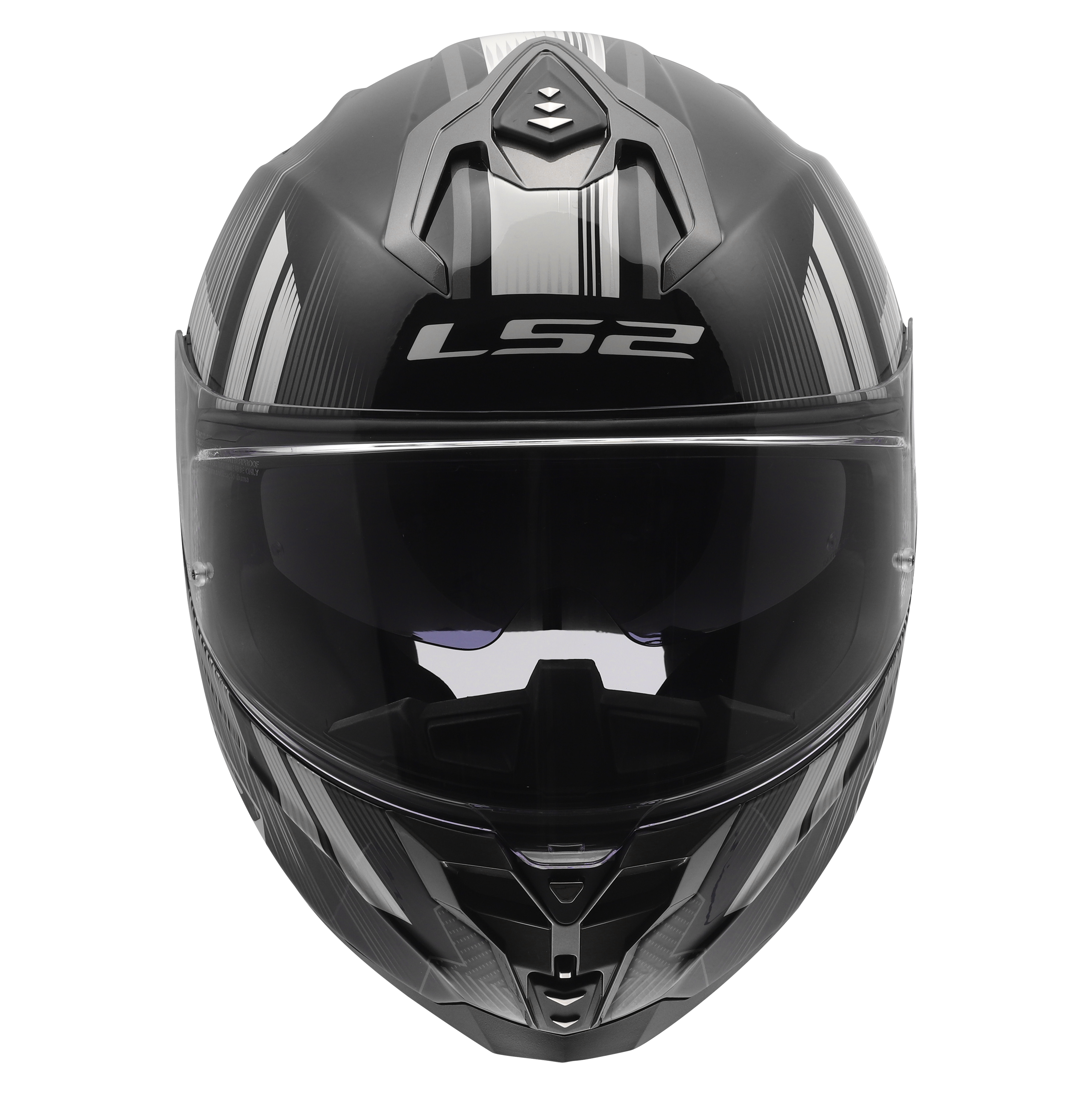 LS2 FF817 CHALLENGER II NITRO BLACK GREY 168170512 (8)